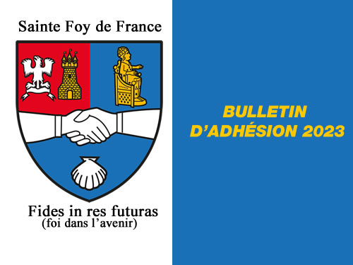 Bulletin d'adhésion à l'association
