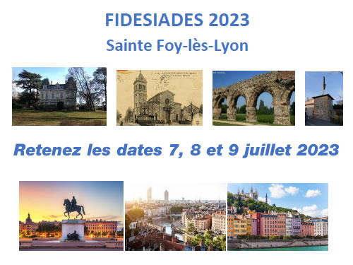 Les fidésiades 2023 