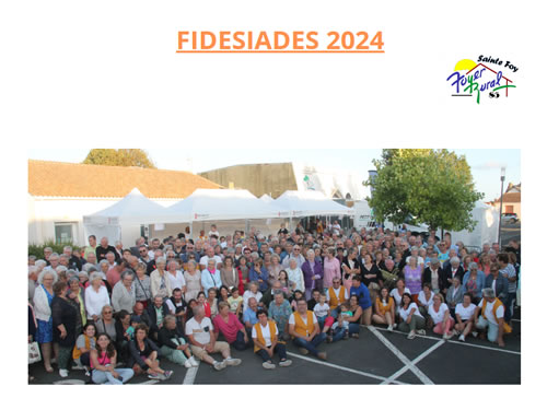 Retour sur les fidésiades 2024